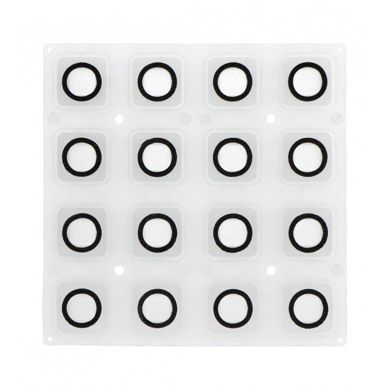 Silikonelastomer 4x4 - Tastaturabdeckung - Adafruit 1611