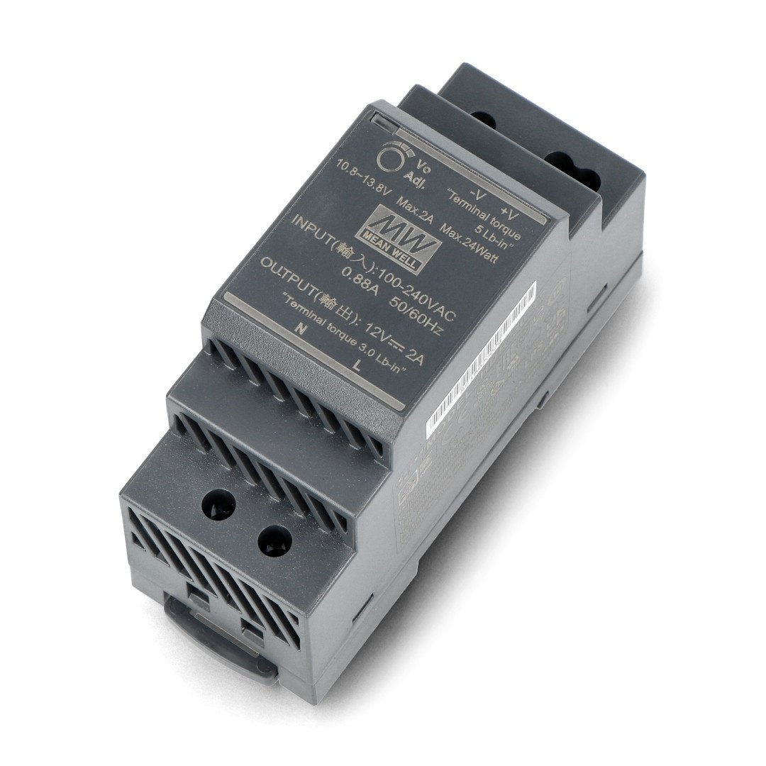 Mean Well HDR-30-12 Netzteil für eine DIN-Schiene - 12V / 2A /