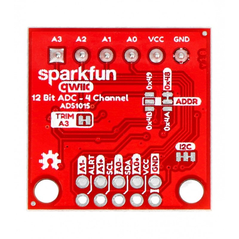 SparkFun Qwiic 12-Bit-ADC - 4 Kanäle (ADS1015)