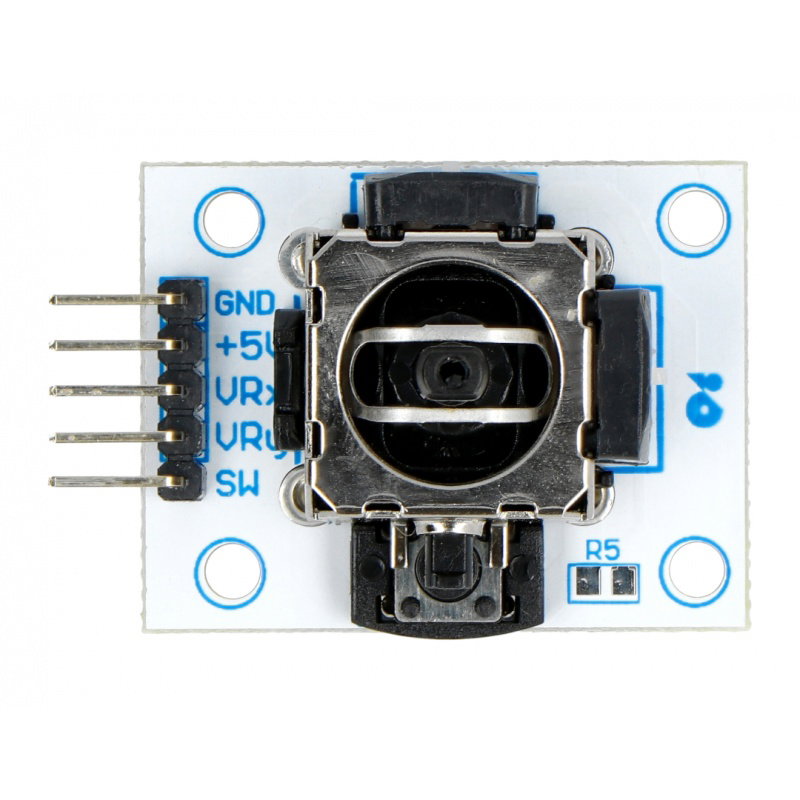 Velleman VMA315 - Daumenjoystick mit Knopf - 2 Stk.