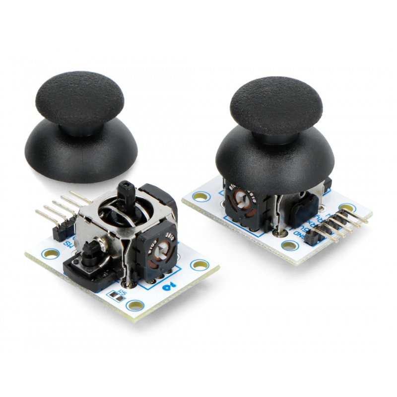 Velleman VMA315 - Daumenjoystick mit Knopf - 2 Stk.