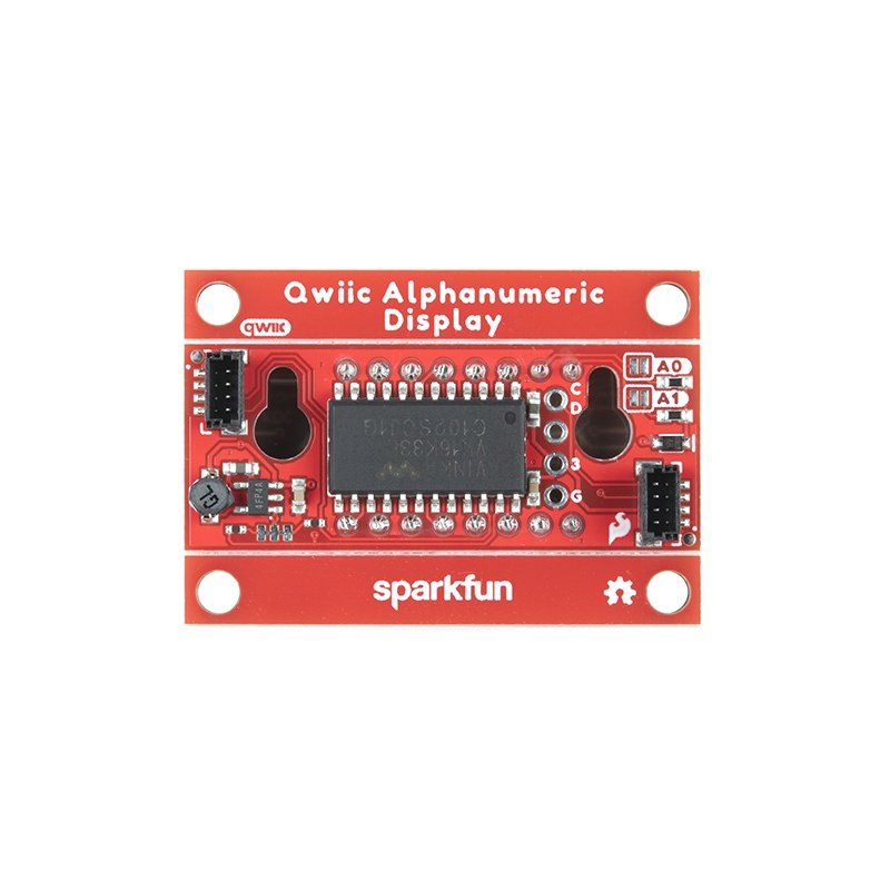 SparkFun Qwiic Alphanumerisches Display – Rot