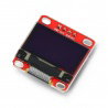 OLED-Display, blaue Grafik, 0,96 '' 128x64px I2C - rot - zdjęcie 1