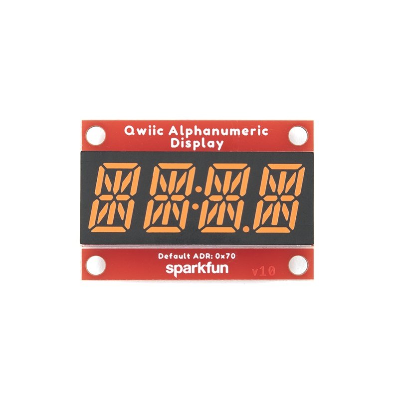 SparkFun Qwiic Alphanumerisches Display – Pink
