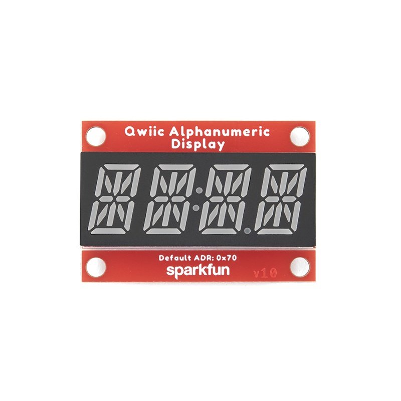SparkFun Qwiic Alphanumerisches Display – Grün