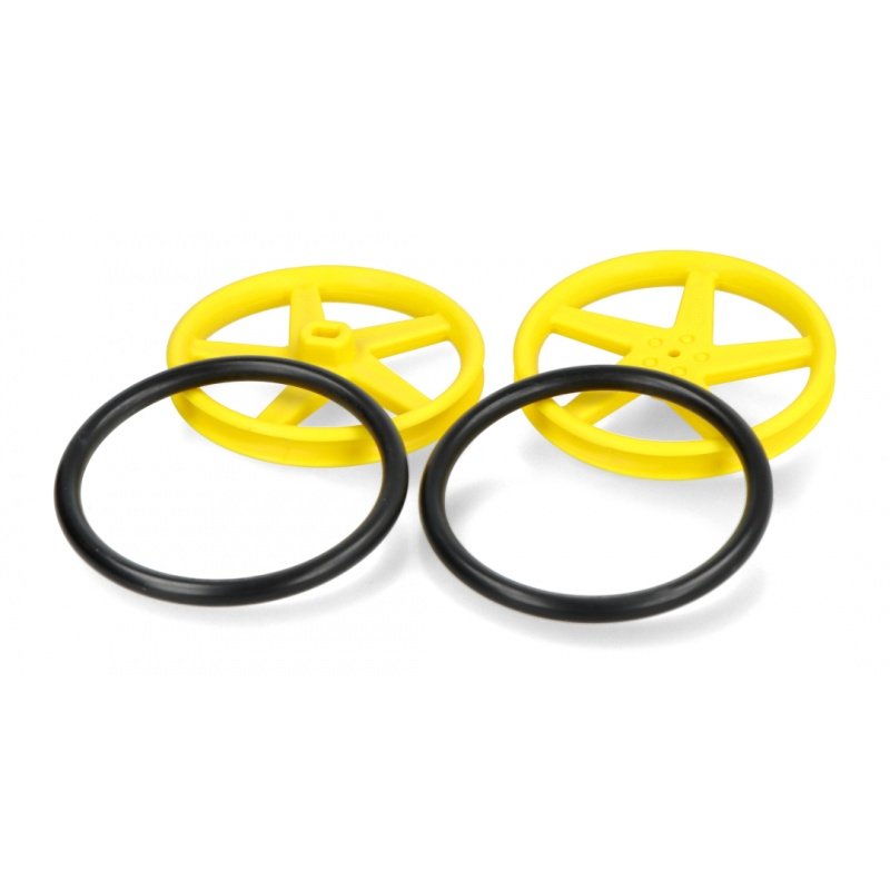 Kitronik Yellow Wheels - silnik TT