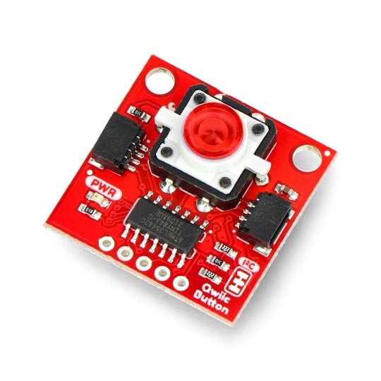 Qwiic Button Red LED - Modul mit einer Taste - rote LED - SparkFun