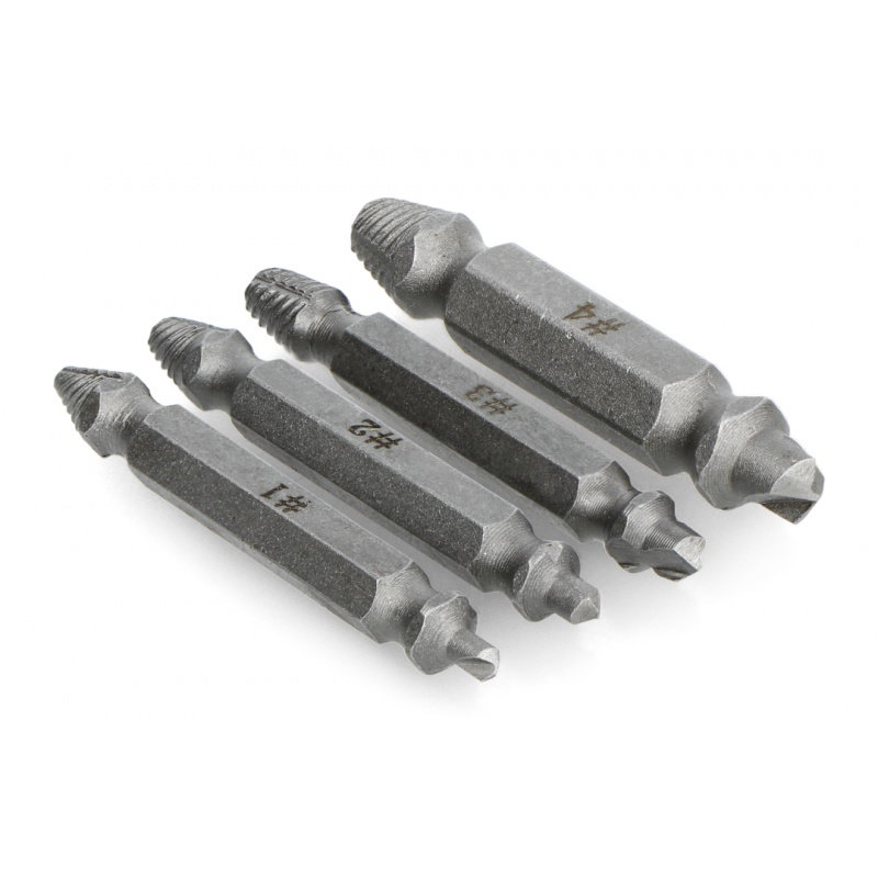 Zestaw do wykręcania zerwanych gwintów KD10199
