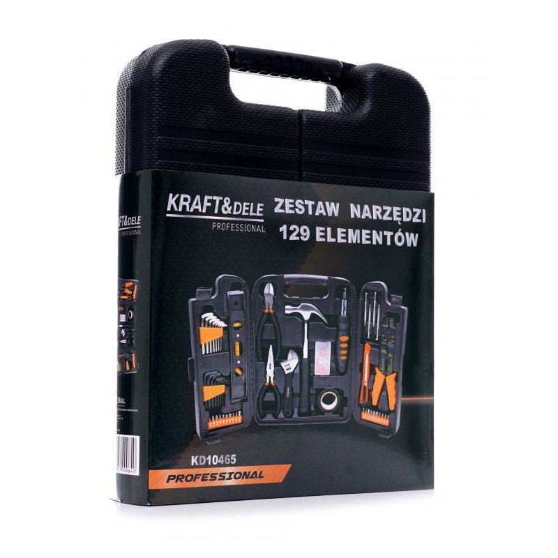 Zestaw narzędzi 129el. KD10465