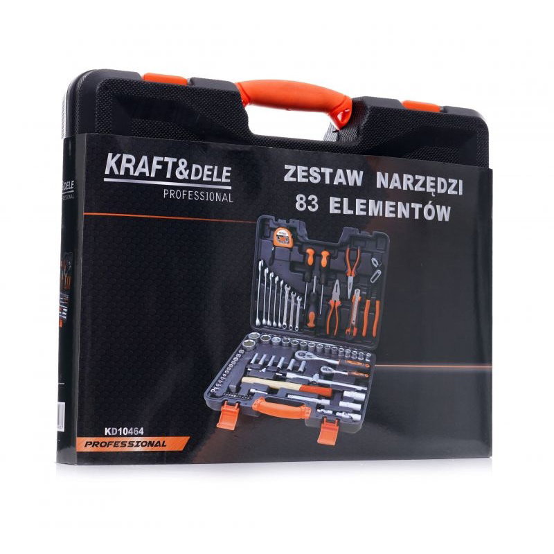 Zestaw narzędzi 83el. KD10464
