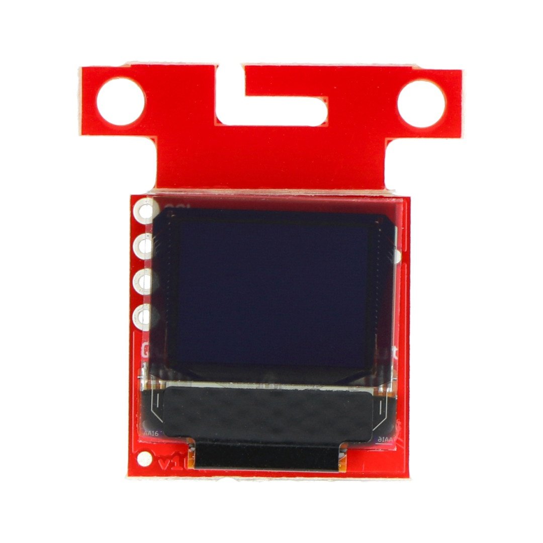 Qwiic OLED-Display 0,66 '' 64x48px I2C - SparkFun LCD-14532