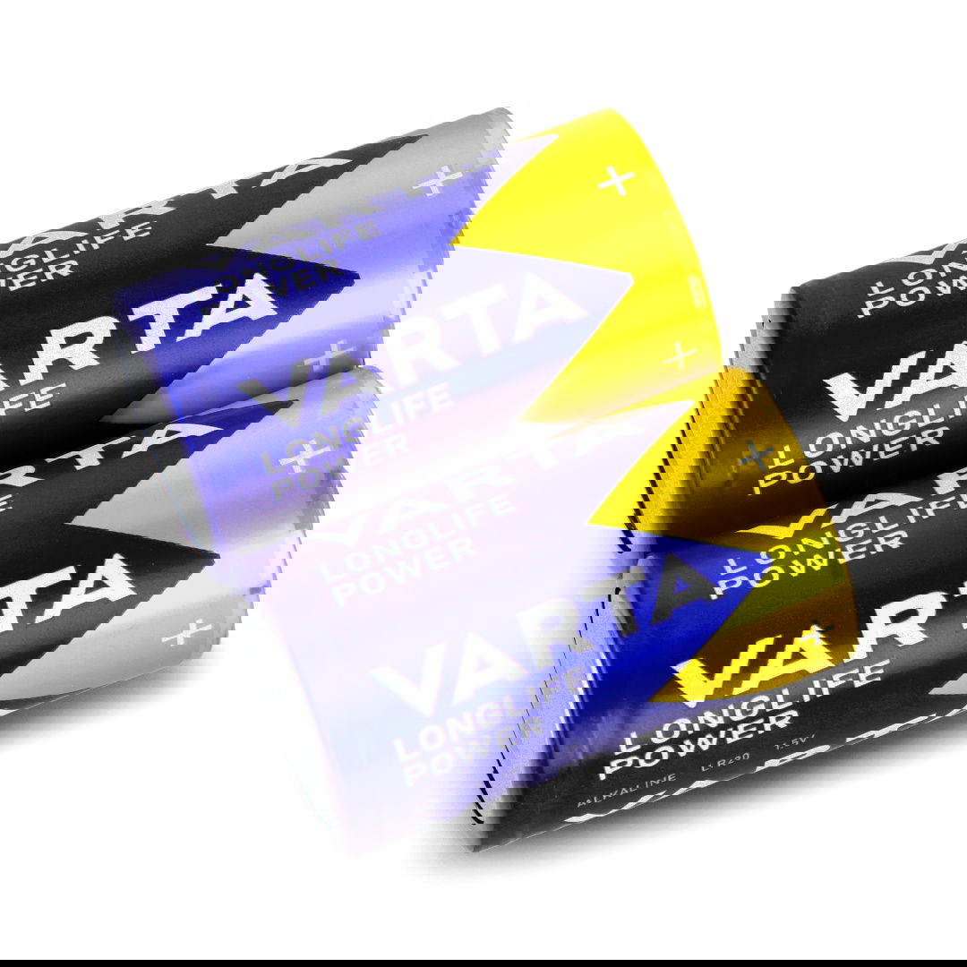 Varta Longlife Power 16500mAh R20 Akku - 2St.