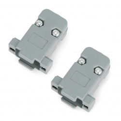 D-SUB-Steckergehäuse 9 - 2 stk.