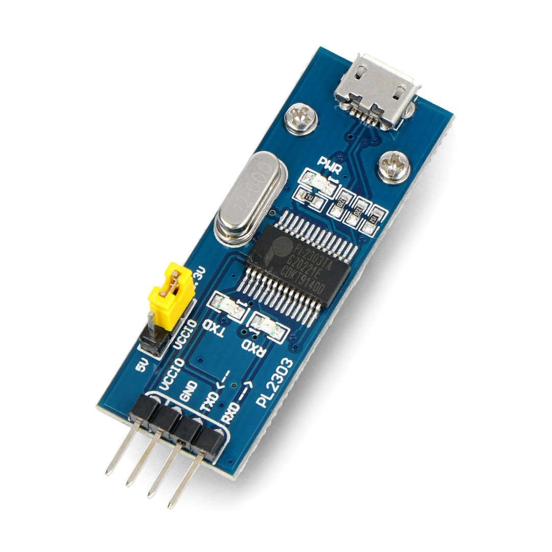 Konverter USB-UART PL2303 - microUSB-Buchse - Waveshare 11315
