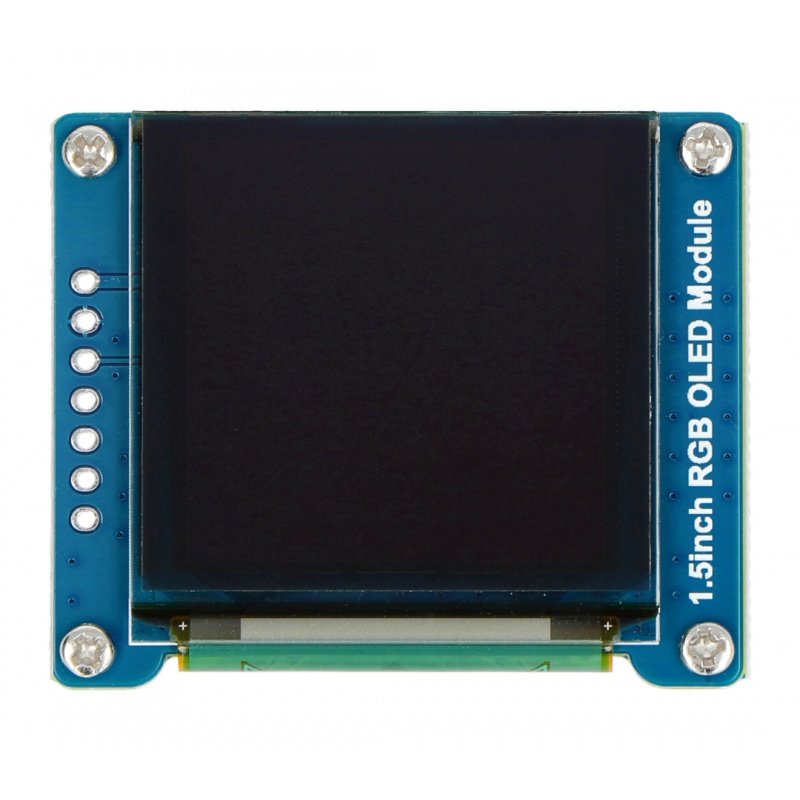 1.5inch RGB OLED Display Module, 65K RGB Colors, 128×128, SPI