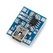 Li-Pol TP4056 Ladegerät Einzelzelle 1S 3,7V miniUSB