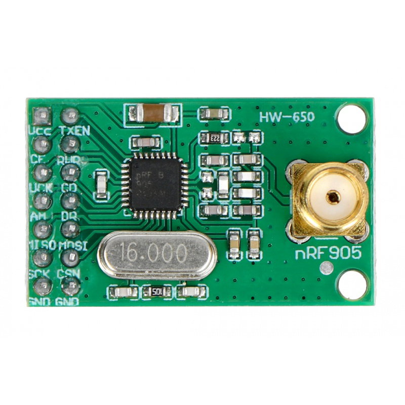 NRF905 433 MHz Funkmodul - THT-Transceiver mit Antenne