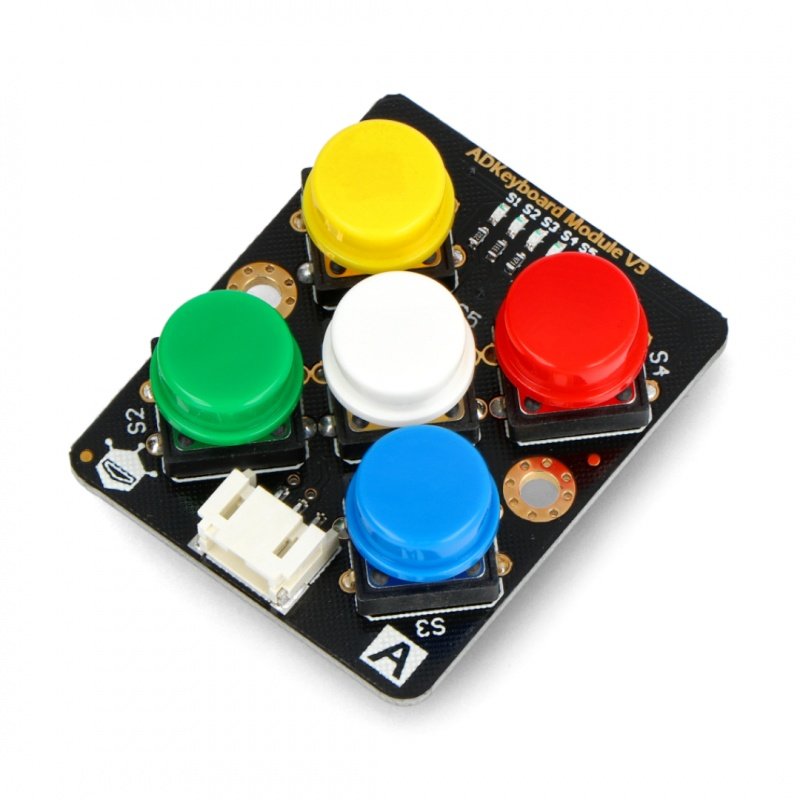 ADKeyboard v3 - Tastaturmodul mit farbigen Tasten