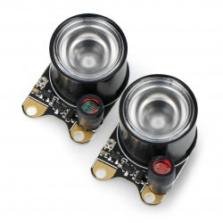 LED IR Beleuchtungsmodul 850 nm 3 W – breiter Abstrahlwinkel - 2 Stk.