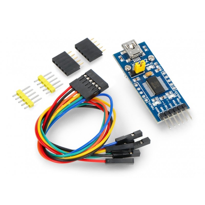 Konverter USB-UART FTDI FT232RL - miniUSB-Buchse - Waveshare