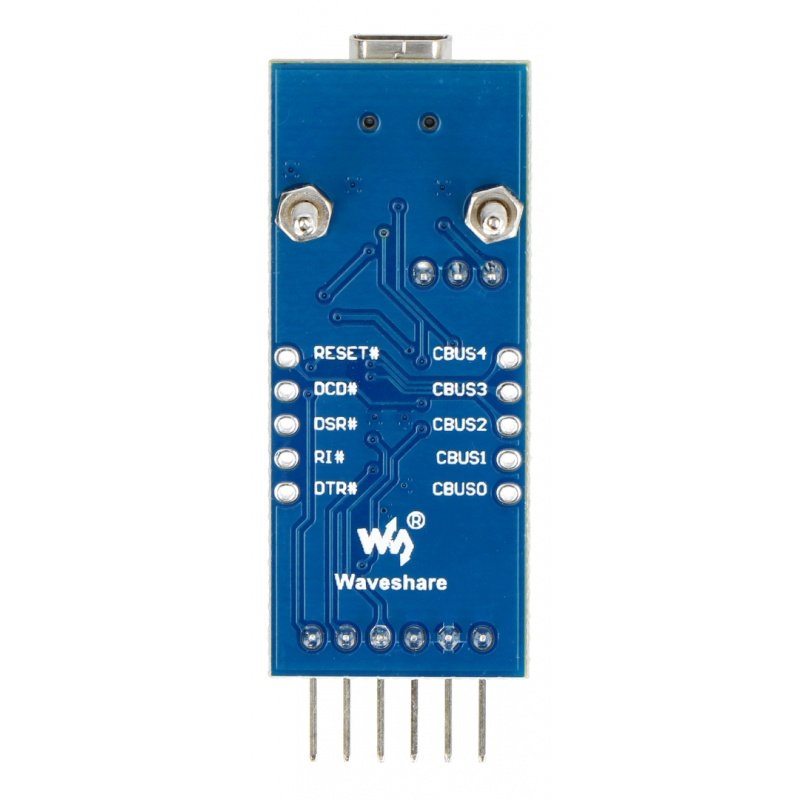 Konverter USB-UART FTDI FT232RL - miniUSB-Buchse - Waveshare