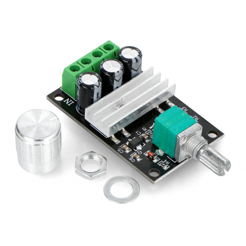 Einfacher DC 28V / 3A Motortreiber - Modul mit einem Knopf