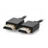 HDMI-Kabel 2.0V – schwarz, 0,3 m lang - zdjęcie 1