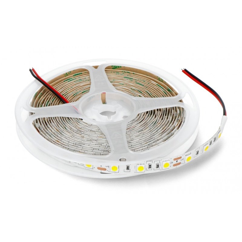 LED-Streifen SMD5050 IP20 14,4 W, 60 LEDs / m, 10 mm, warme
