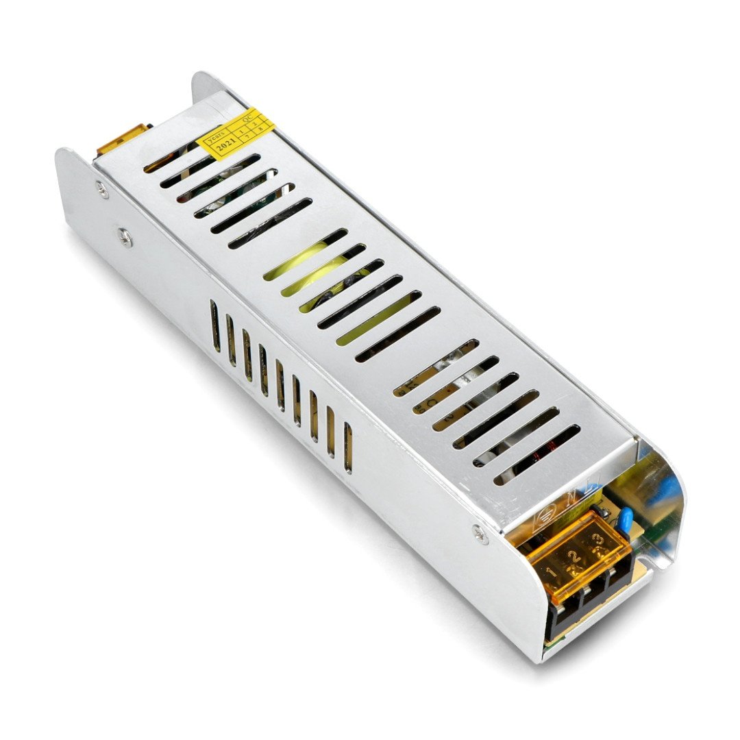 Montagenetzteil für LED-Streifen und Streifen 12V / 10A / 120W - Slim