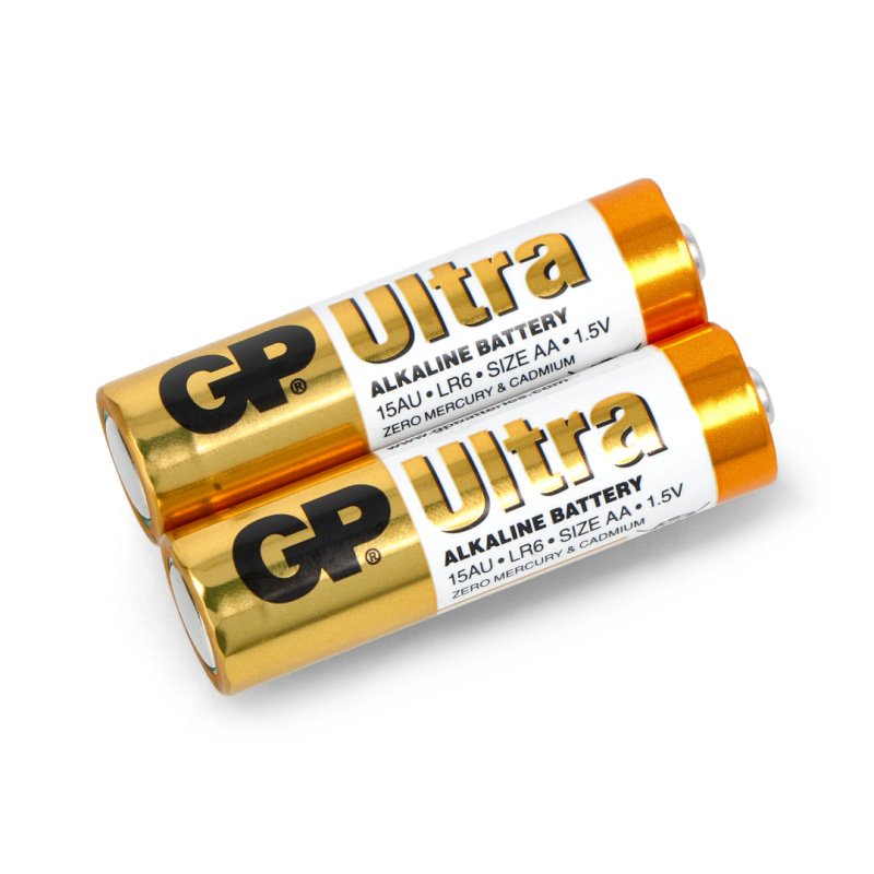 AA-Batterie (R6 LR6) Alkaline GP Ultra Alkaline - 2 Stck.