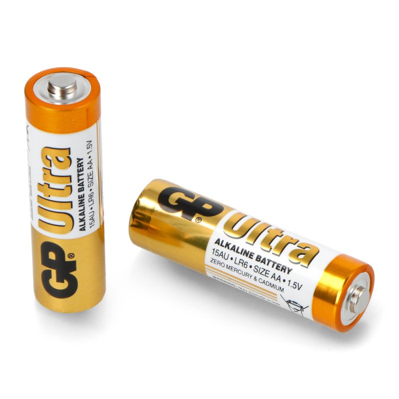 AA-Batterie (R6 LR6) Alkaline GP Ultra Alkaline - 2 Stck.