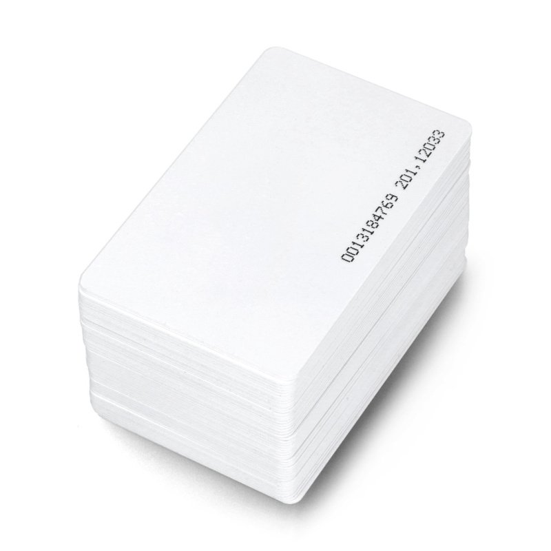 RFID-Ausweiskarte S101N - 125kHz - kompatibel mit EM4100 - 50