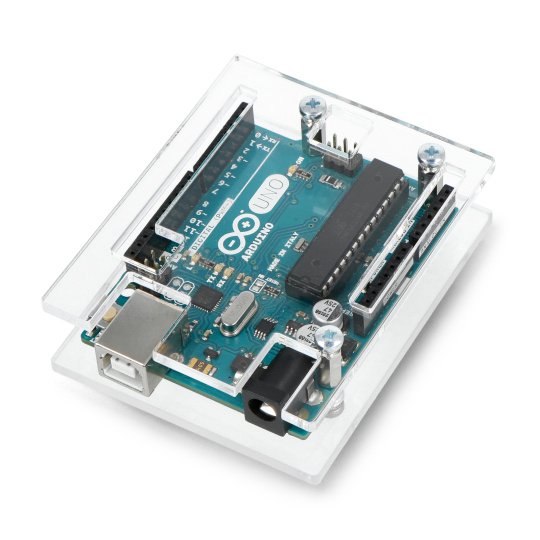 Gehäuse für Arduino Uno und Leonardo - transparent v2
