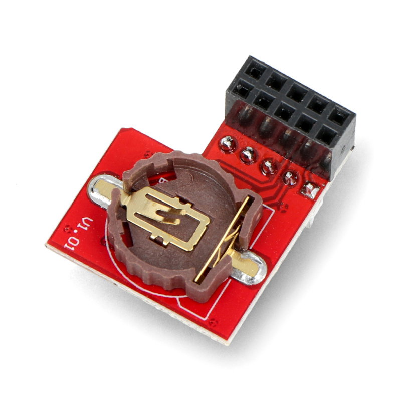 RTC DS1307 I2C-Modul - Echtzeituhr + Batterie