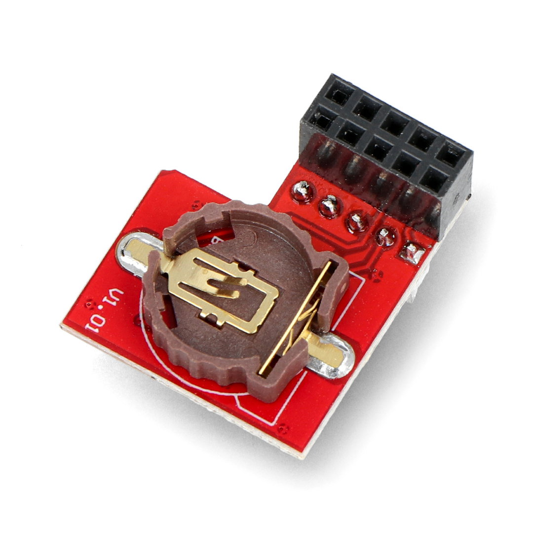 RTC DS1307 I2C-Modul - Echtzeituhr + Batterie
