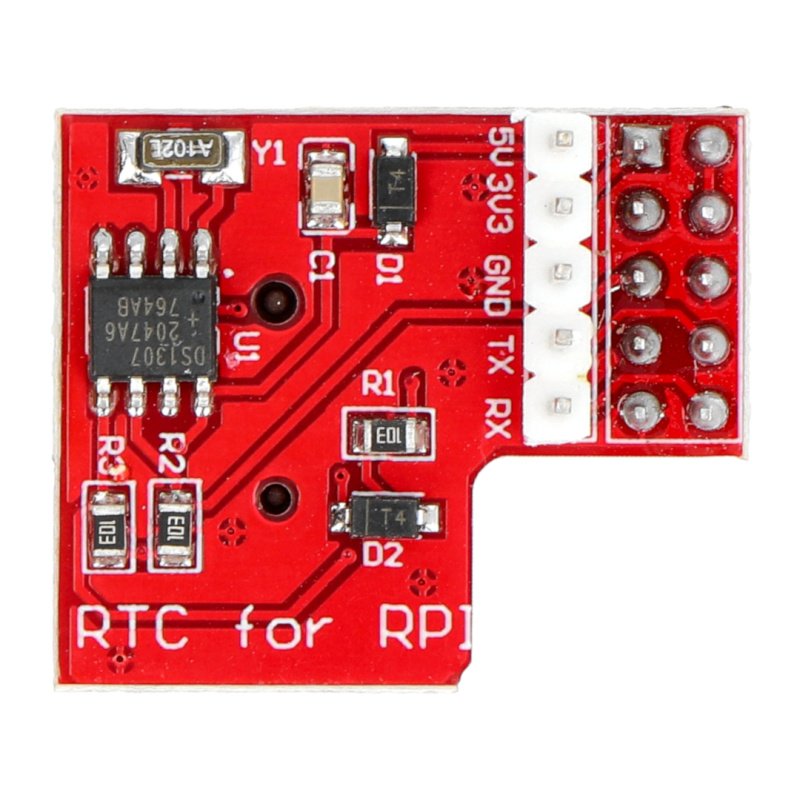 RTC DS1307 I2C-Modul - Echtzeituhr + Batterie