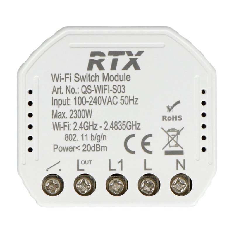 RTX Tuya WRS1 Unterputz-WLAN-Relais