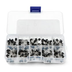 Satz Bipolartransistoren NPN und PNP TO-92 - 10 Werte - 200 Stk. - ...