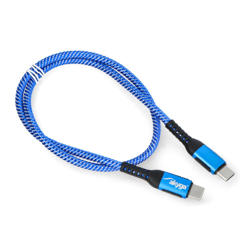 Kabel USB Akyga AK-USB-36 USB type C (m) / USB type C (m) ver.