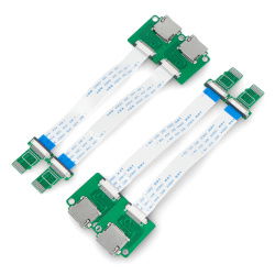 UCTRONICS Micro SD to SD Card Male to Female Flexible Extender