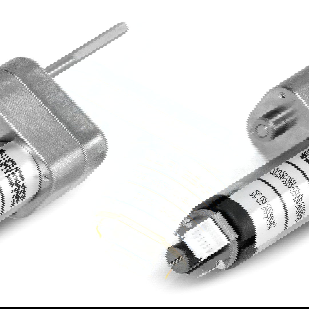 L-shaped Permanent Magnet DC Gear Motor, Magnetic Hall Encoder