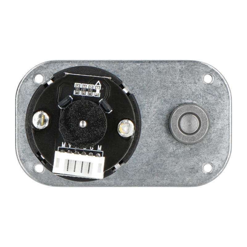 L-shaped Permanent Magnet DC Gear Motor, Magnetic Hall Encoder