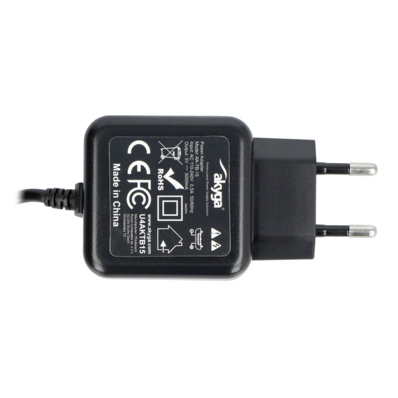 Zasilacz AK-TB-15 5V / 3A 15W micro USB