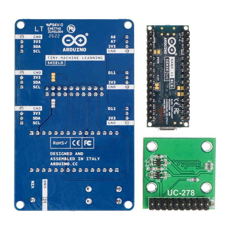 Arduino Tiny Machine Learning Kit – Arduino Nano 33 BLE Sense