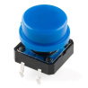 Tact Switch 12x12mm - okrągłe - kolorowe nasadki - 15szt. - zdjęcie 2
