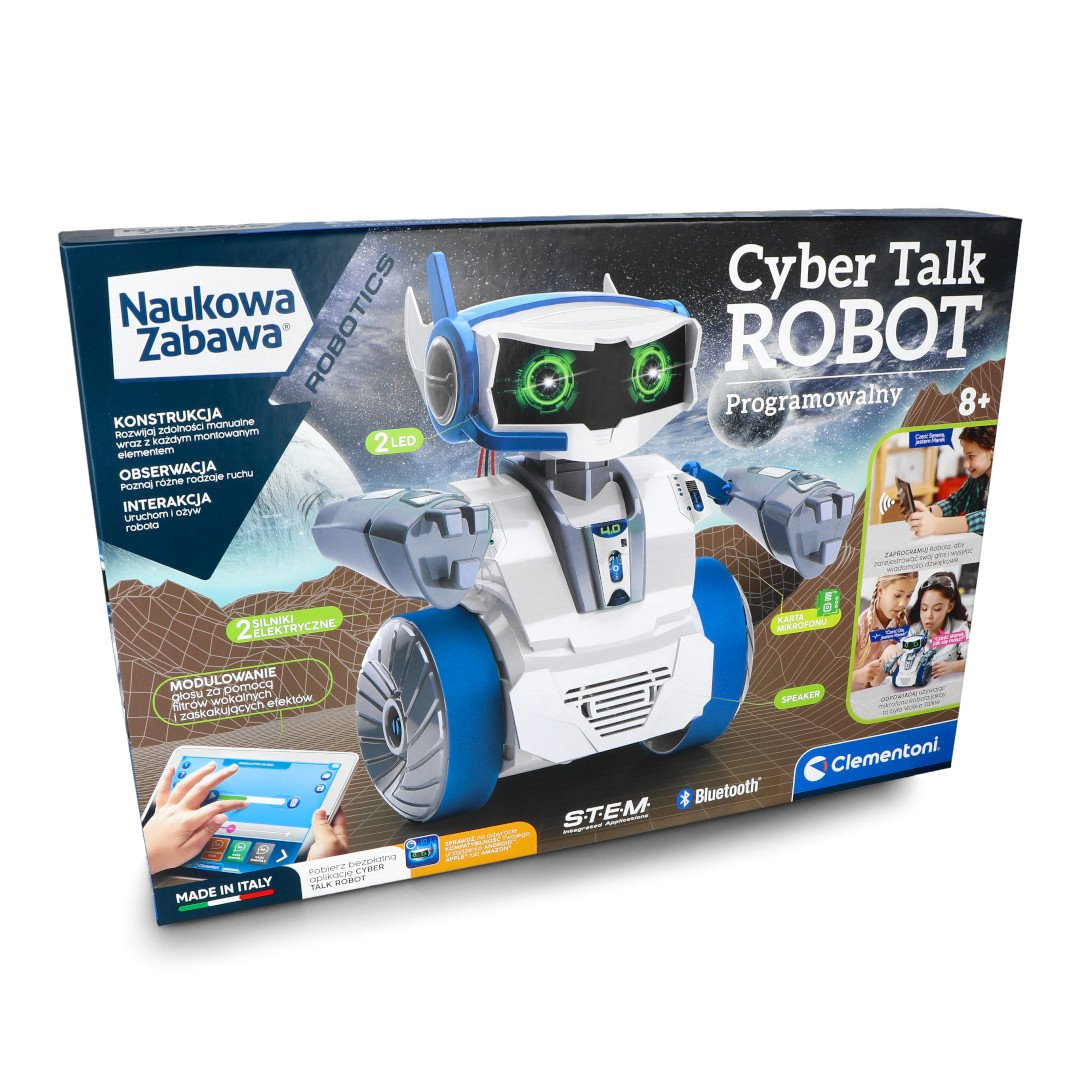 Cyber - Programmierbarer sprechender Roboter - Clementoni 50122