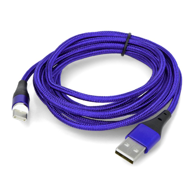 Kabel magnetyczny USB A / USB type C 2m AK-USB-43