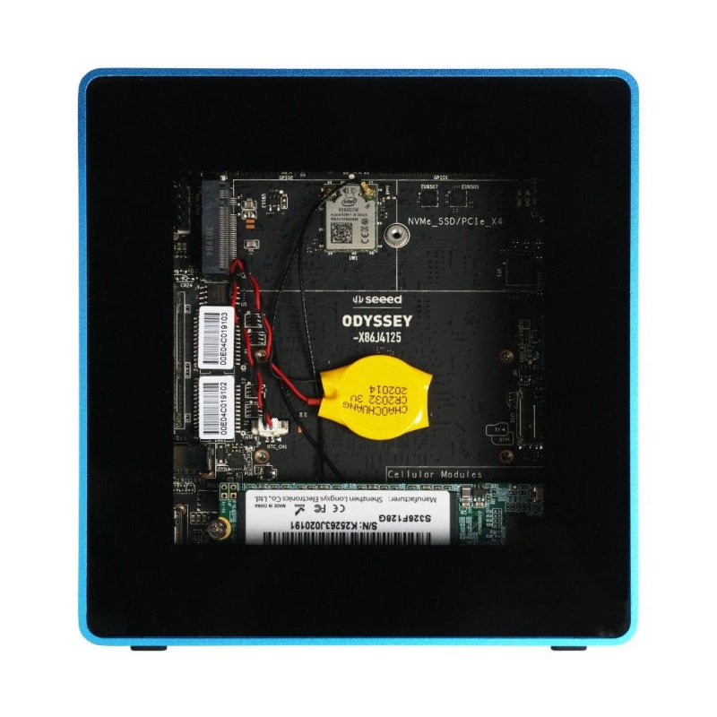 Odyssey Blue: Intel® Celeron® J4125, Quad-Core 2.0-2.7GHz