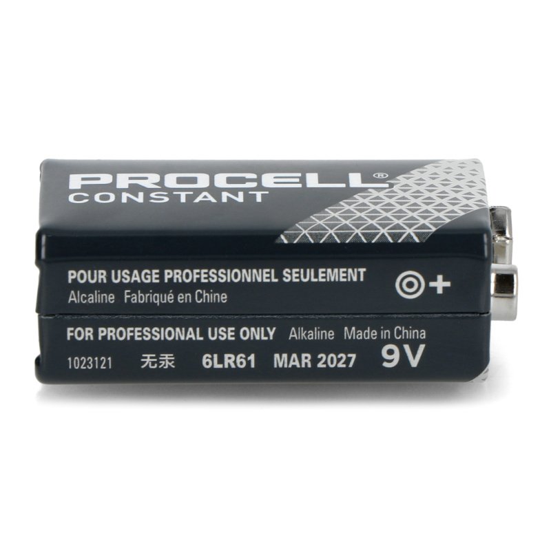 Duracell Procell Constant 9V 6LR61 Alkalibatterie
