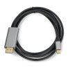 Kabel USB type C - DisplayPort Akyga AK-AV-16 1.8m - zdjęcie 3